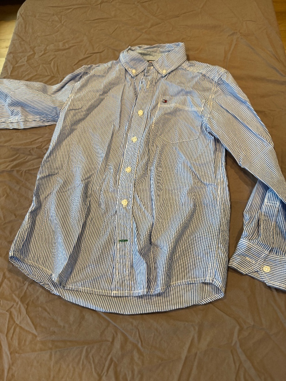 Tommy Hilfiger striped button down shirt